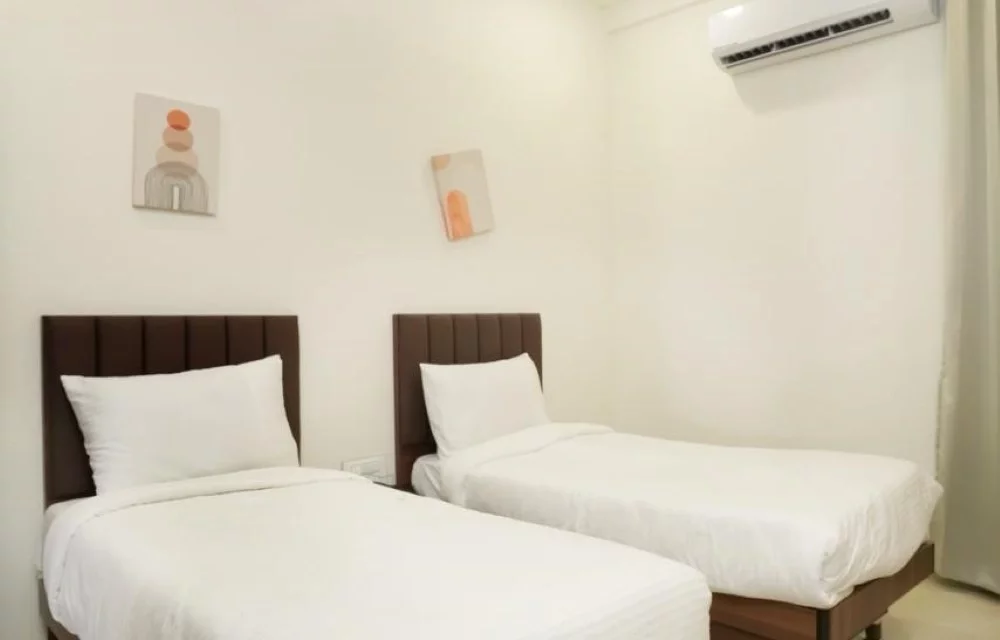Twin Room at Hotel Aikaa